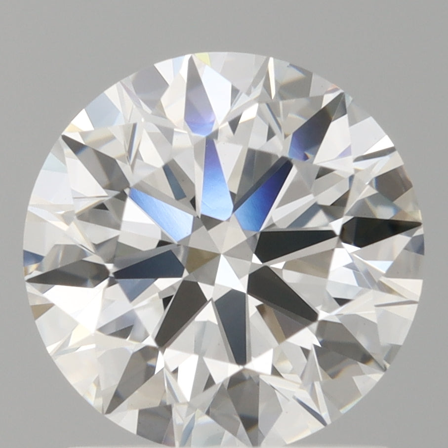 1.50 Carat Round Shaped, Very Good Cut, D Color, VVS2 Clarity, IGI Certified Lab Grown Diamond