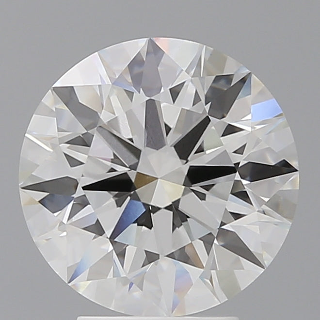 4.10 Carat Round Shaped, Ideal Cut, E Color, VVS2 Clarity, IGI Certified Lab Grown Diamond