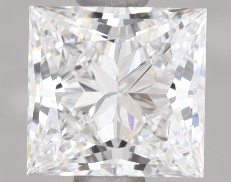 1.07 Carat Princess Shaped, Excellent Cut, E Color, VVS1 Clarity, IGI Certified Lab Grown Diamond