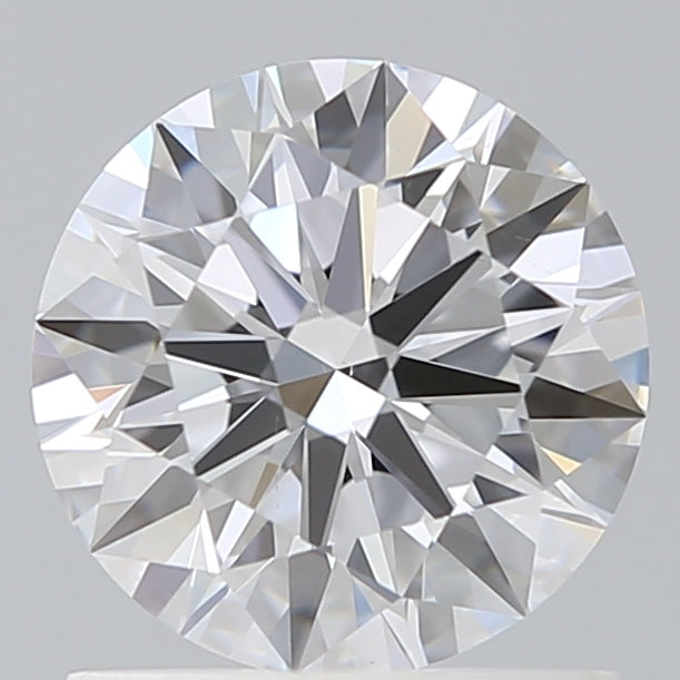1.12 Carat Round Shaped, Ideal Cut, D Color, VS2 Clarity, IGI Certified Lab Grown Diamond