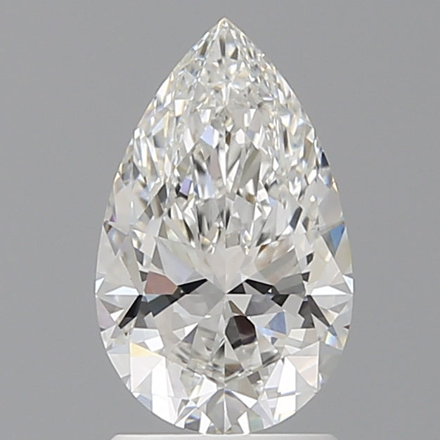 1.60 Carat Pear Shaped, Ideal Cut, E Color, VVS2 Clarity, IGI Certified Lab Grown Diamond