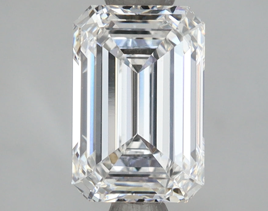 2.16 Carat Emerald Shaped, Ideal Cut, E Color, IF Clarity, IGI Certified Lab Grown Diamond