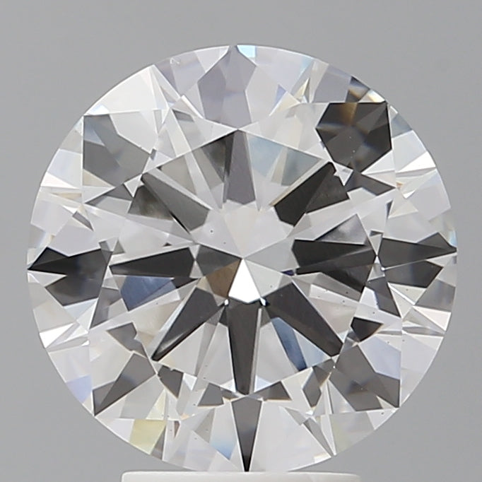 4.50 Carat Round Shaped, Excellent Cut, E Color, VS1 Clarity, IGI Certified Lab Grown Diamond
