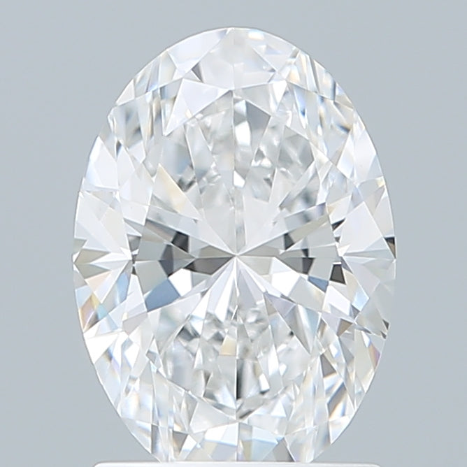 1.53 Carat Oval Shaped, Ideal Cut, E Color, VVS2 Clarity, IGI Certified Lab Grown Diamond