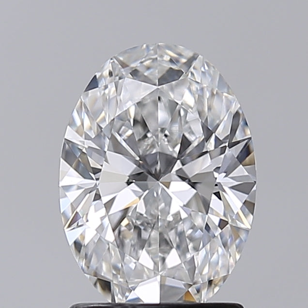 1.53 Carat Oval Shaped, Excellent Cut, D Color, VVS2 Clarity, IGI Certified Lab Grown Diamond