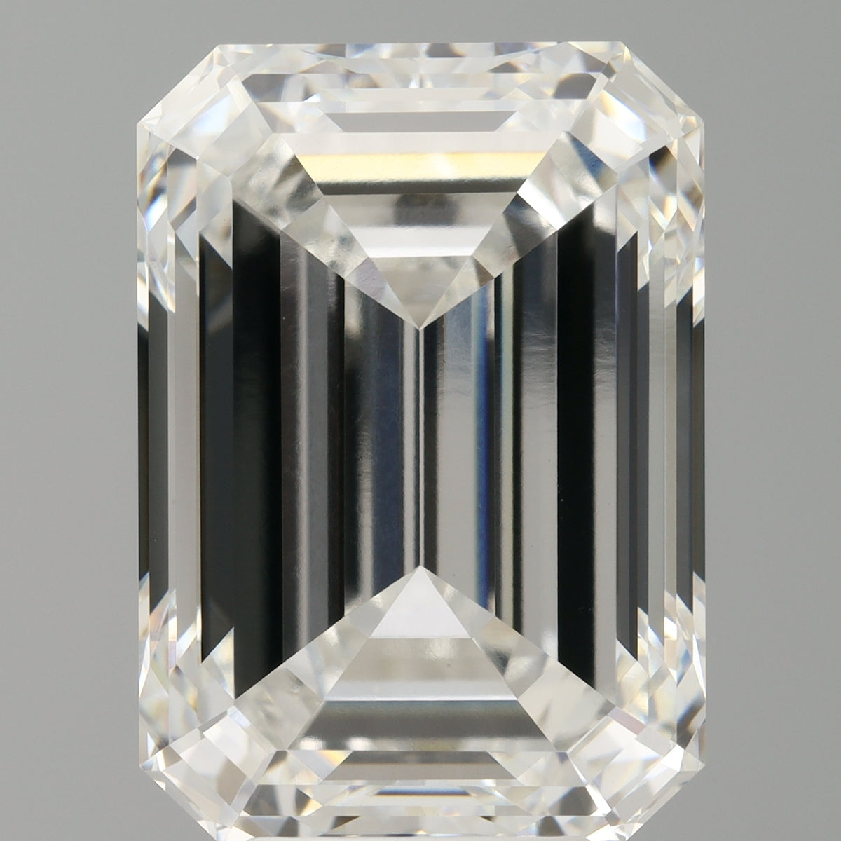 8.09 Carat Emerald Shaped, Excellent Cut, F Color, VVS2 Clarity, IGI Certified Lab Grown Diamond