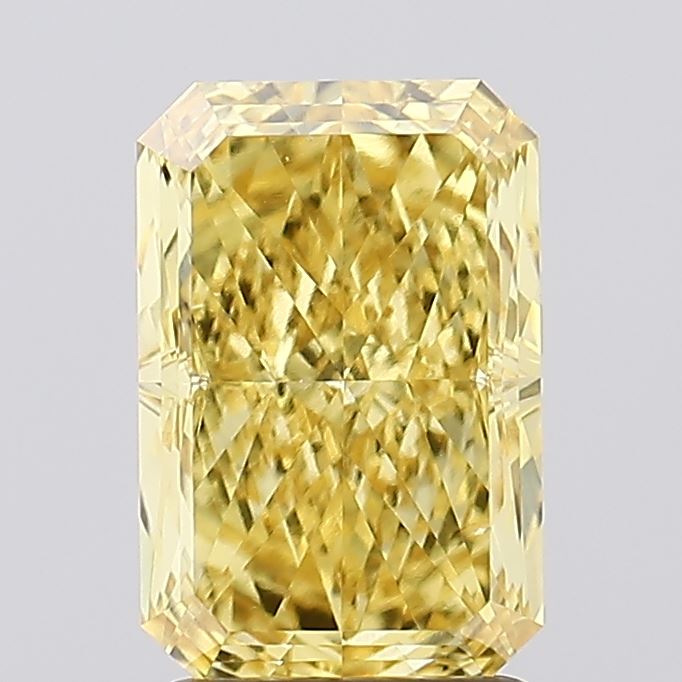 2.56 Carat Radiant Shaped, Excellent Cut, VS2 Clarity, IGI Certified Lab Grown Diamond