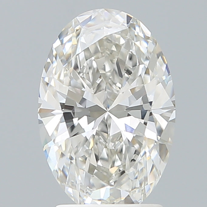 2.36 Carat Oval Shaped, Excellent Cut, F Color, VVS2 Clarity, IGI Certified Lab Grown Diamond