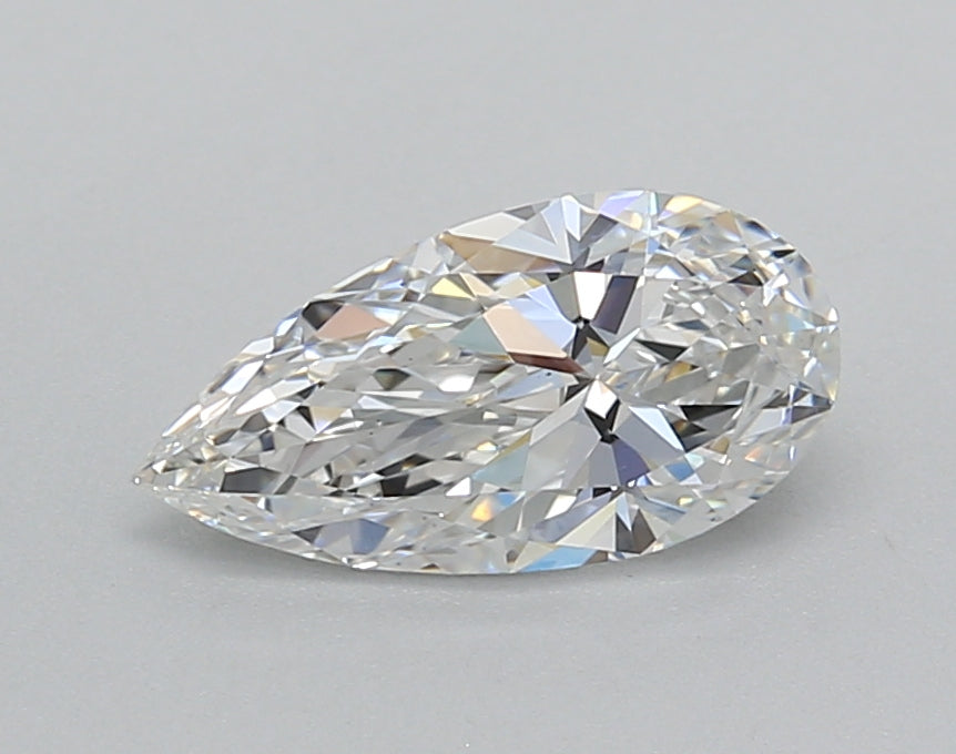1.02 Carat Pear Shaped, Ideal Cut, E Color, VS1 Clarity, IGI Certified Lab Grown Diamond