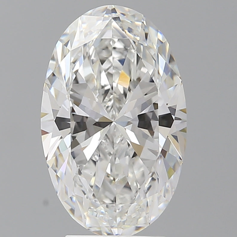 4.08 Carat Oval Shaped, Ideal Cut, E Color, VS1 Clarity, IGI Certified Lab Grown Diamond