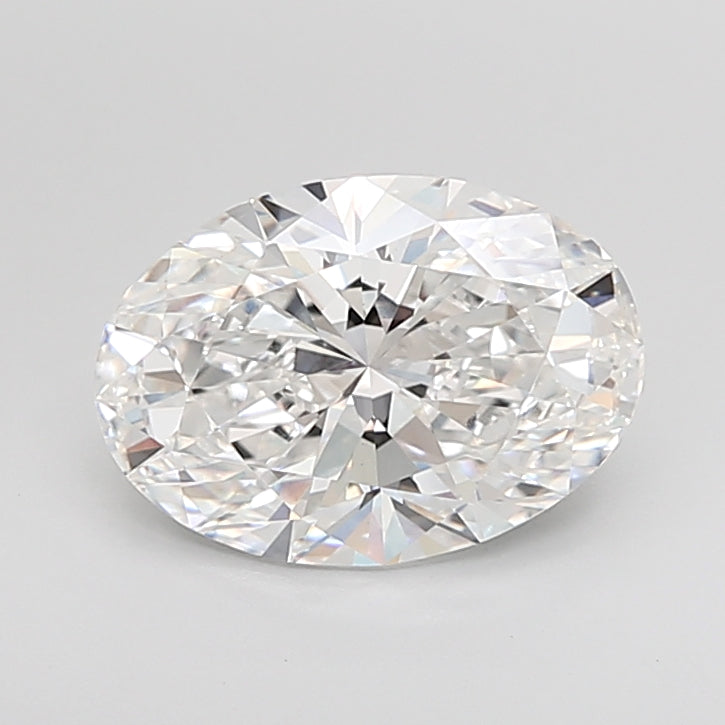 4.05 Carat Oval Shaped, Ideal Cut, D Color, VS1 Clarity, IGI Certified Lab Grown Diamond