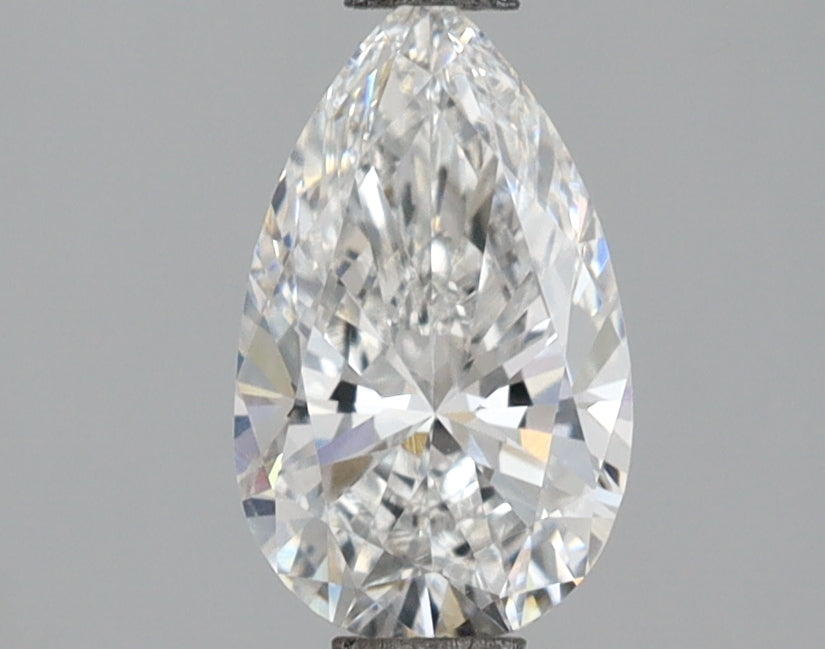 1.01 Carat Pear Shaped, Excellent Cut, E Color, VVS2 Clarity, IGI Certified Lab Grown Diamond