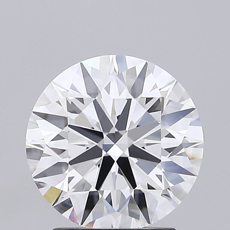 2.33 Carat Round Shaped, Ideal Cut, D Color, VVS2 Clarity, IGI Certified Lab Grown Diamond