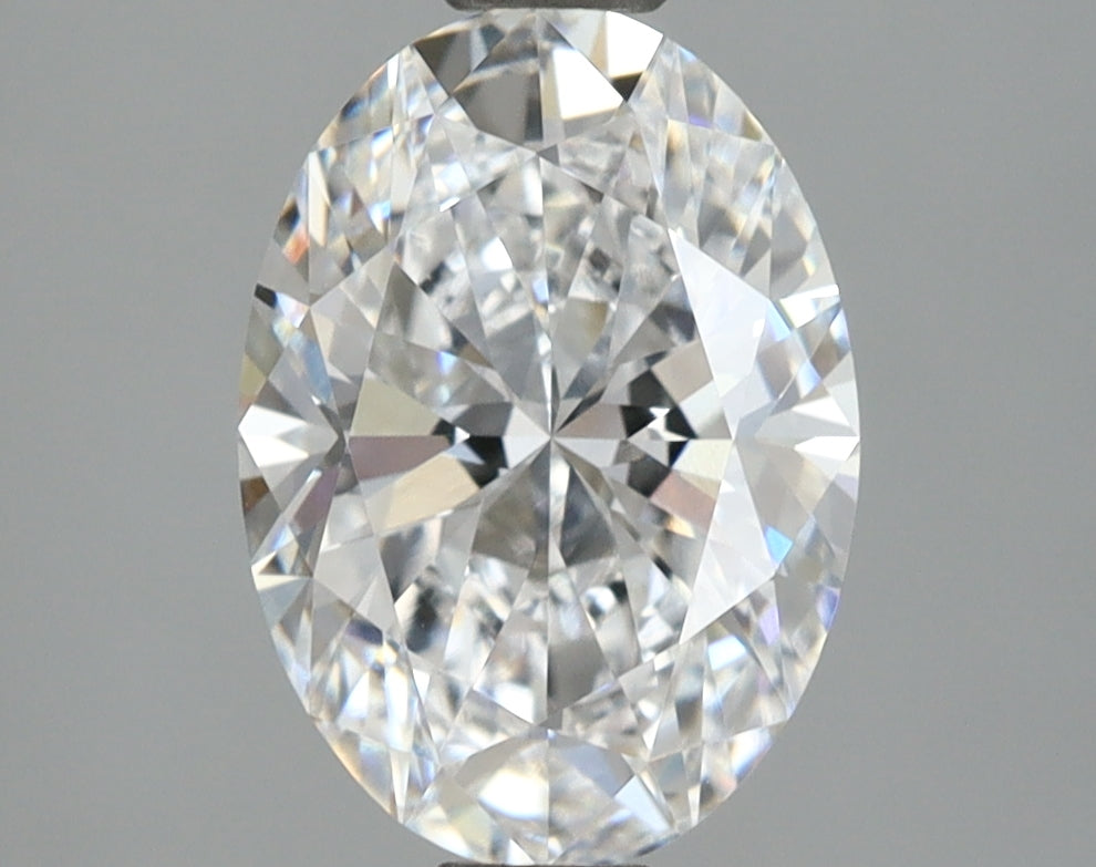 2.51 Carat Oval Shaped, Ideal Cut, D Color, VVS1 Clarity, IGI Certified Lab Grown Diamond