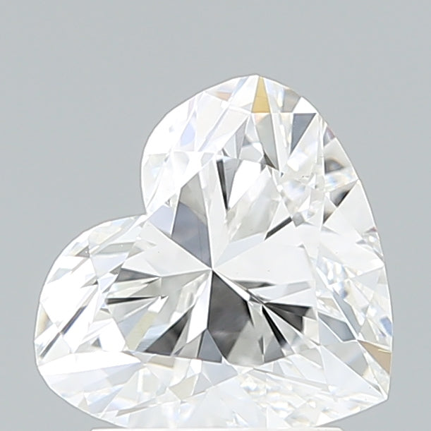 2.11 Carat Heart Shaped, Ideal Cut, E Color, VS1 Clarity, IGI Certified Lab Grown Diamond