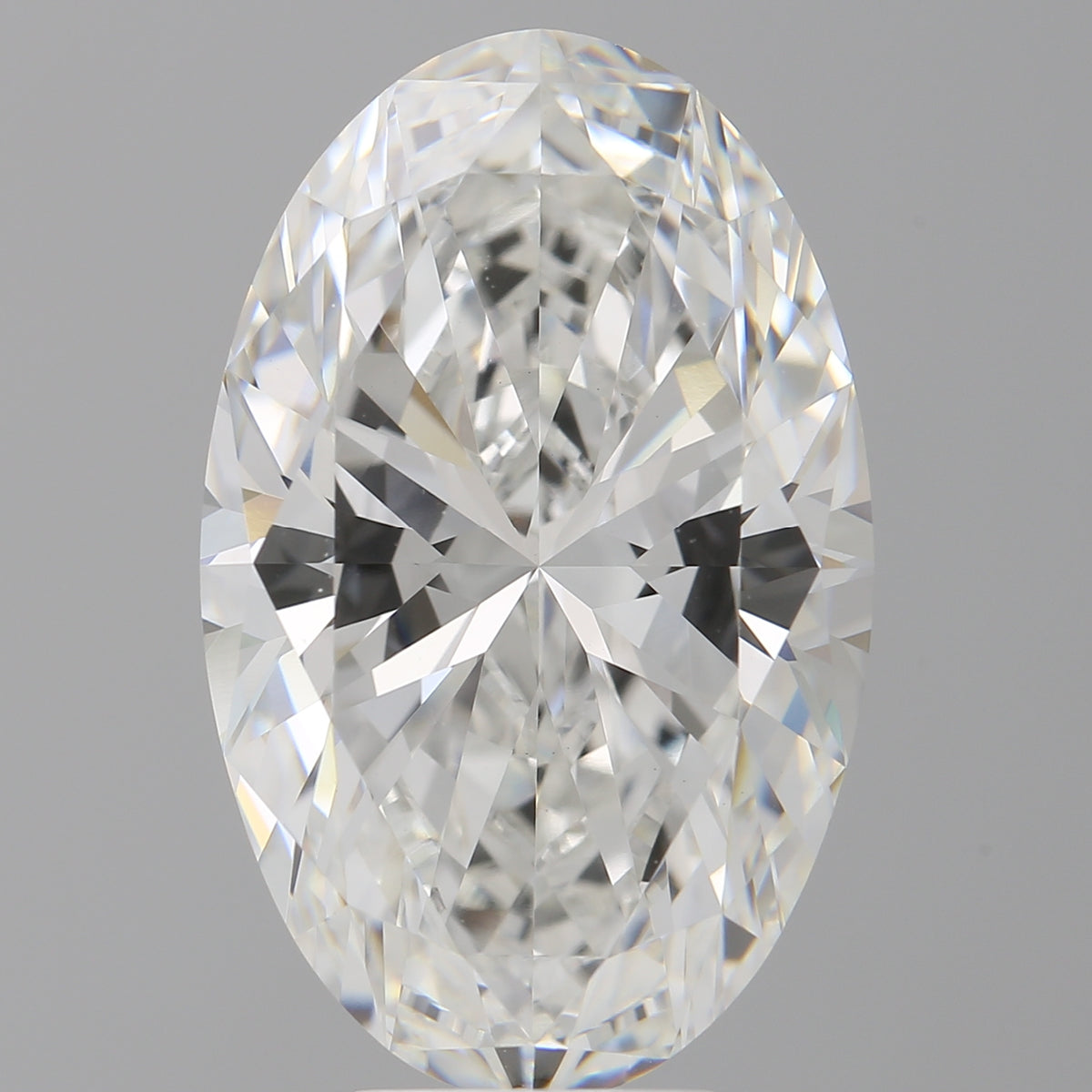 8.00 Carat Oval Shaped, Ideal Cut, F Color, VVS2 Clarity, IGI Certified Lab Grown Diamond