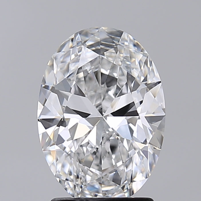 2.01 Carat Oval Shaped, Excellent Cut, D Color, VVS2 Clarity, IGI Certified Lab Grown Diamond