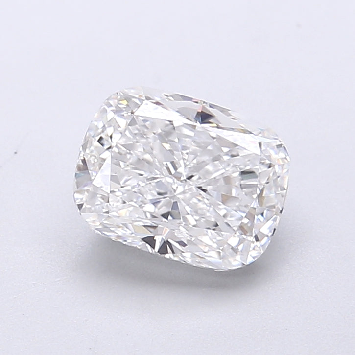 1.50 Carat Cushion Shaped, Very Good Cut, D Color, VS1 Clarity, IGI Certified Lab Grown Diamond