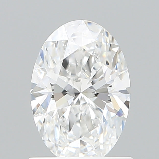 1.00 Carat Oval Shaped, Ideal Cut, D Color, VVS1 Clarity, IGI Certified Lab Grown Diamond