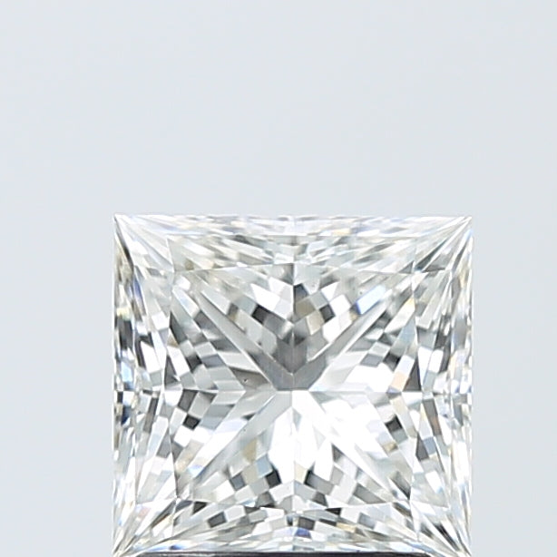 2.03 Carat Princess Shaped, Ideal Cut, F Color, VS1 Clarity, IGI Certified Lab Grown Diamond