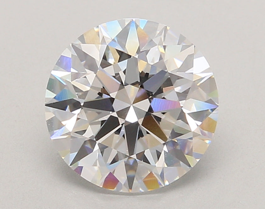 3.04 Carat Round Shaped, Ideal Cut, D Color, VVS2 Clarity, IGI Certified Lab Grown Diamond