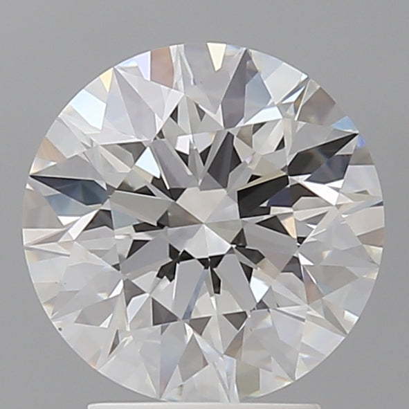 3.00 Carat Round Shaped, Excellent Cut, E Color, VVS2 Clarity, IGI Certified Lab Grown Diamond