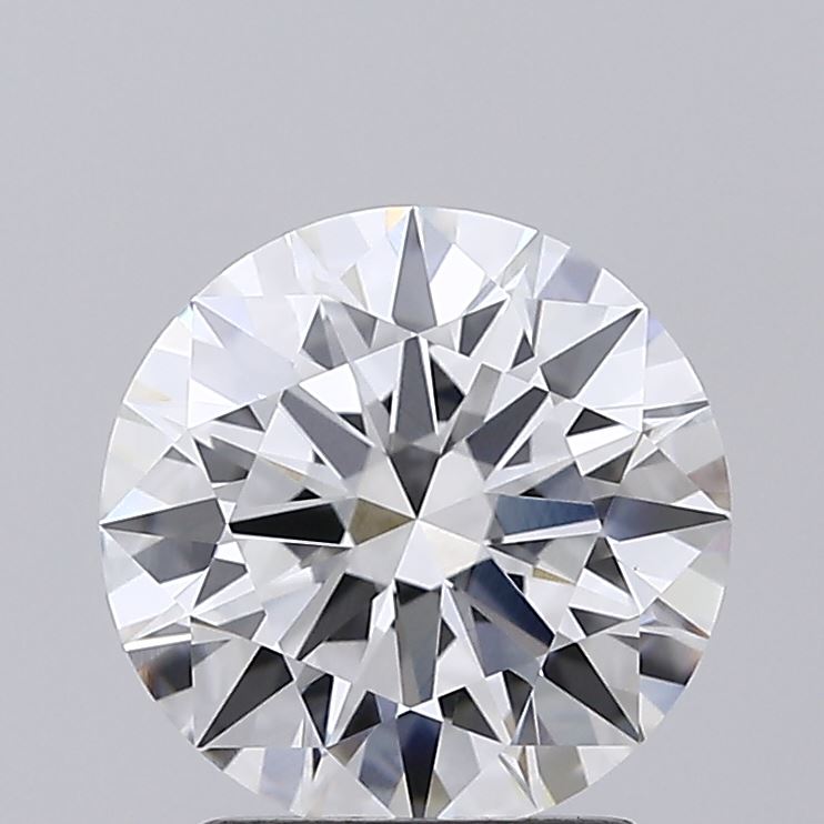 2.02 Carat Round Shaped, Ideal Cut, E Color, VVS2 Clarity, IGI Certified Lab Grown Diamond