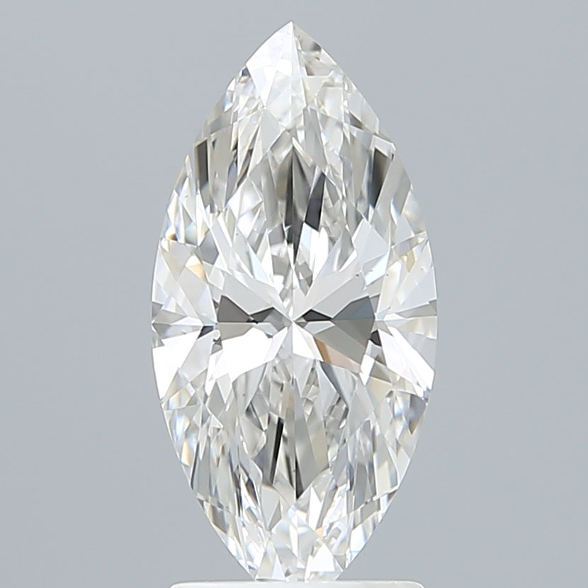 2.08 Carat Marquise Shaped, Ideal Cut, F Color, VS1 Clarity, IGI Certified Lab Grown Diamond