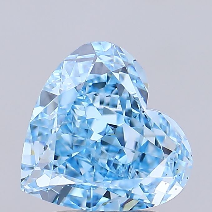 3.00 Carat Heart Shaped, Excellent Cut, VS2 Clarity, IGI Certified Lab Grown Diamond