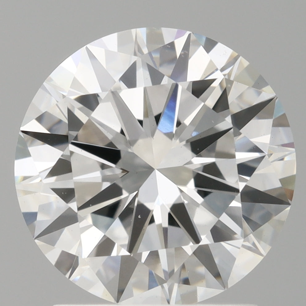 1.99 Carat Round Shaped, Excellent Cut, E Color, VVS2 Clarity, IGI Certified Lab Grown Diamond