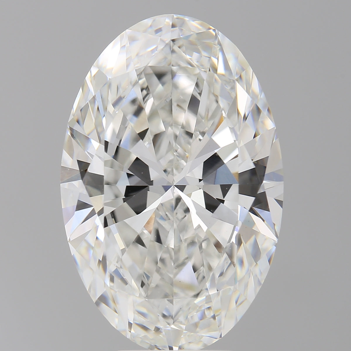 8.00 Carat Oval Shaped, Ideal Cut, F Color, VVS2 Clarity, IGI Certified Lab Grown Diamond