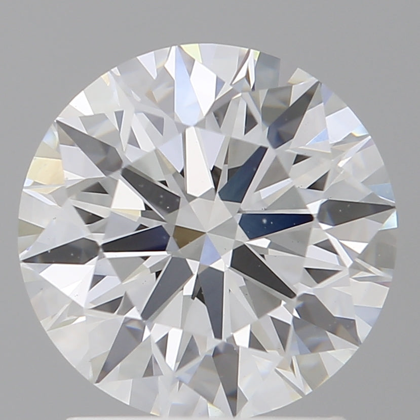 2.02 Carat Round Shaped, Ideal Cut, E Color, VVS2 Clarity, IGI Certified Lab Grown Diamond
