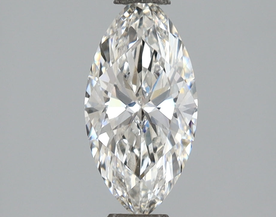 1.03 Carat Marquise Shaped, Ideal Cut, F Color, VVS2 Clarity, IGI Certified Lab Grown Diamond