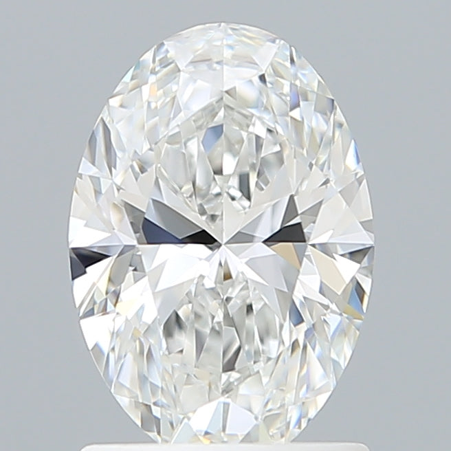1.39 Carat Oval Shaped, Ideal Cut, E Color, VVS2 Clarity, IGI Certified Lab Grown Diamond
