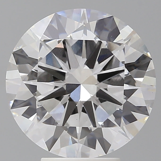 5.09 Carat Round Shaped, Excellent Cut, E Color, VVS2 Clarity, IGI Certified Lab Grown Diamond