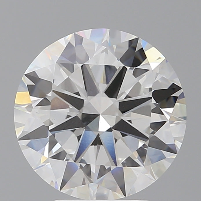 4.51 Carat Round Shaped, Excellent Cut, E Color, VVS2 Clarity, IGI Certified Lab Grown Diamond