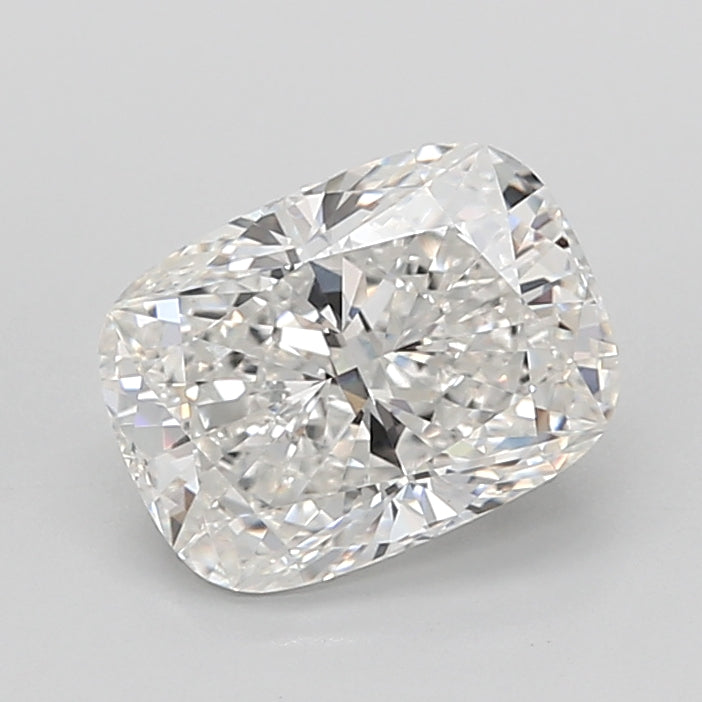 3.03 Carat Cushion Shaped, Ideal Cut, F Color, VVS2 Clarity, IGI Certified Lab Grown Diamond