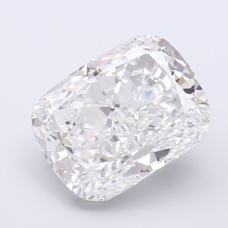 4.26 Carat Cushion Shaped, Very Good Cut, D Color, VVS2 Clarity, IGI Certified Lab Grown Diamond
