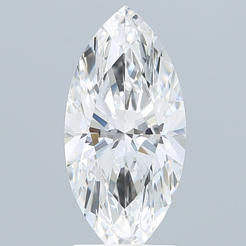 2.40 Carat Marquise Shaped, Excellent Cut, E Color, VVS2 Clarity, IGI Certified Lab Grown Diamond