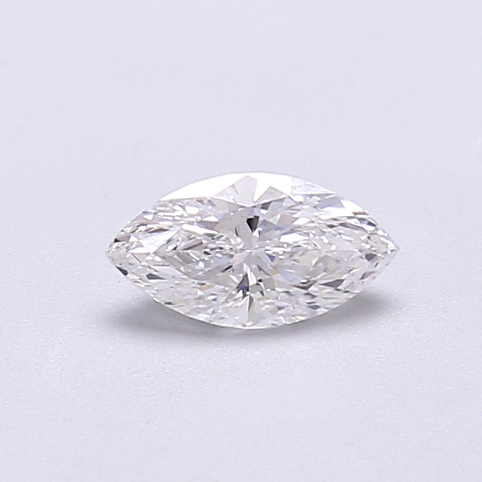 0.40 Carat Marquise Shaped, Very Good Cut, E Color, VVS1 Clarity, IGI Certified Lab Grown Diamond
