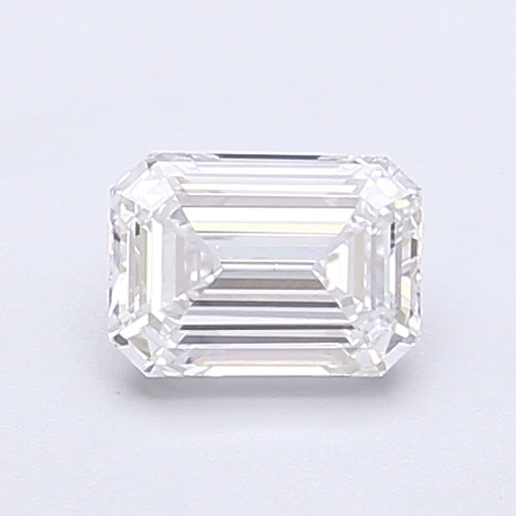 0.66 Carat Emerald Shaped, Very Good Cut, D Color, VS1 Clarity, IGI Certified Lab Grown Diamond