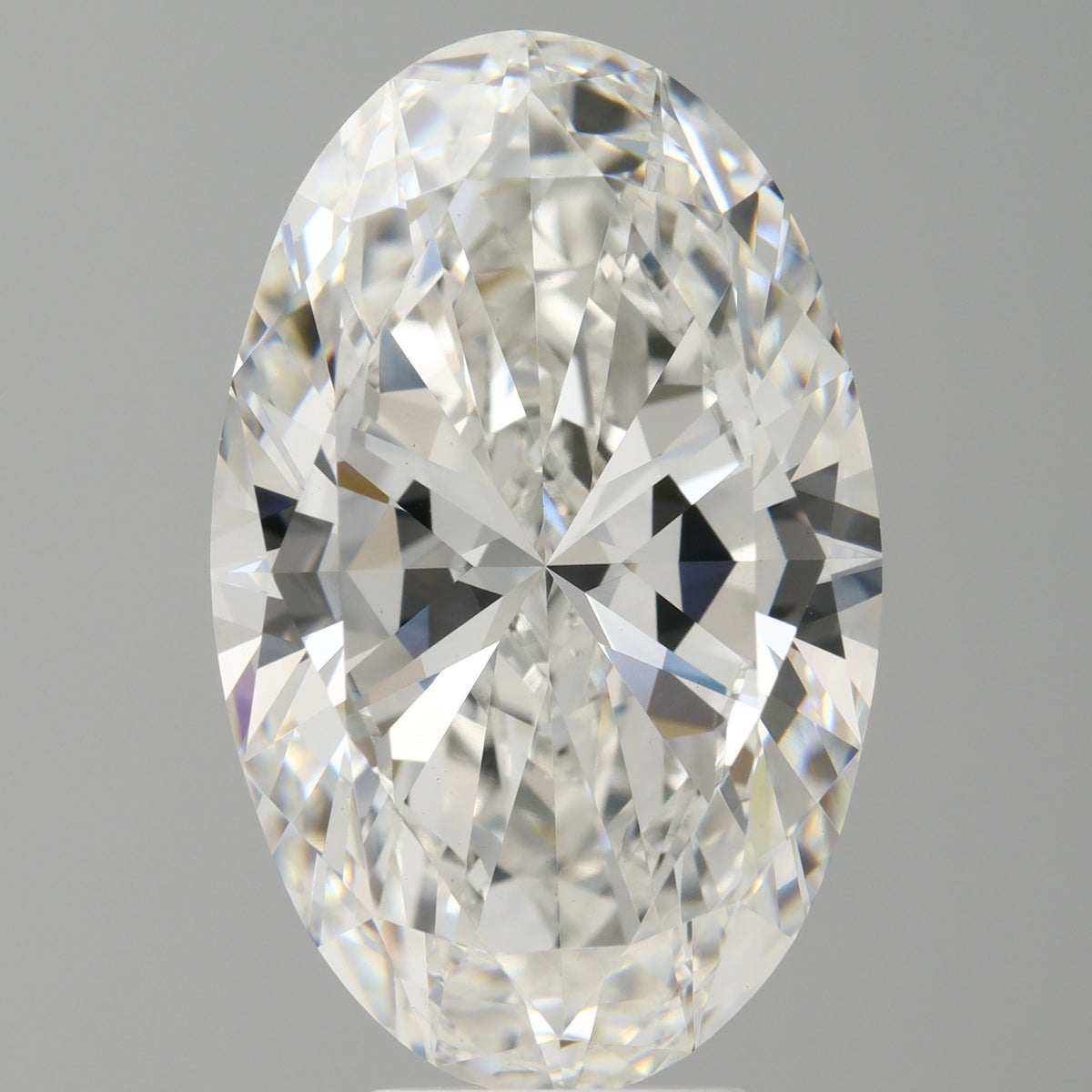 7.08 Carat Oval Shaped, Ideal Cut, E Color, VVS2 Clarity, IGI Certified Lab Grown Diamond