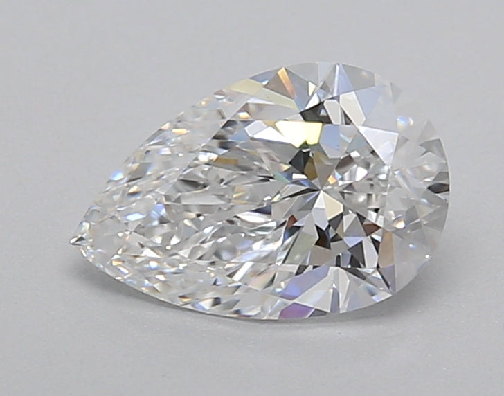 1.02 Carat Pear Shaped, Excellent Cut, D Color, VVS2 Clarity, IGI Certified Lab Grown Diamond