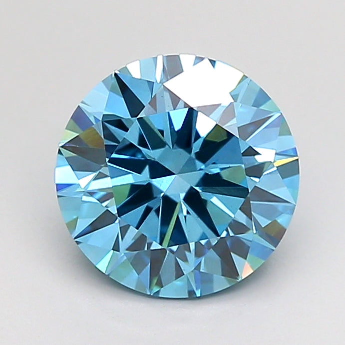 2.00 Carat Round Shaped, Excellent Cut, VS1 Clarity, IGI Certified Lab Grown Diamond