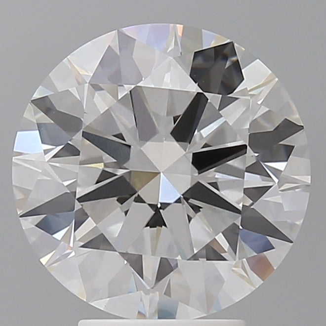 4.54 Carat Round Shaped, Excellent Cut, E Color, VVS2 Clarity, IGI Certified Lab Grown Diamond