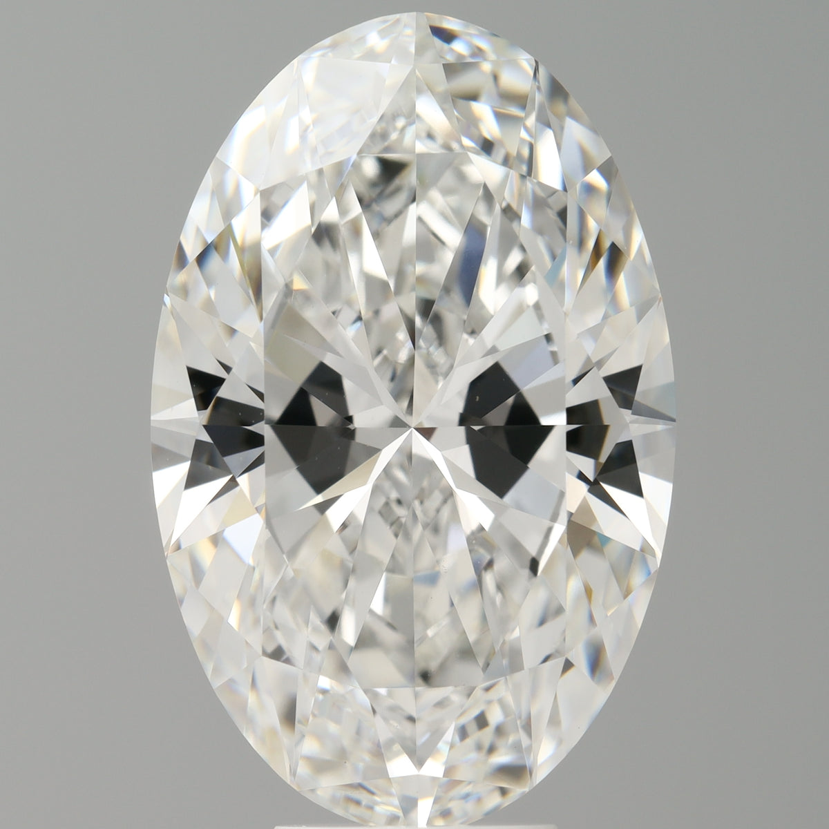 8.05 Carat Oval Shaped, Ideal Cut, E Color, VVS2 Clarity, IGI Certified Lab Grown Diamond