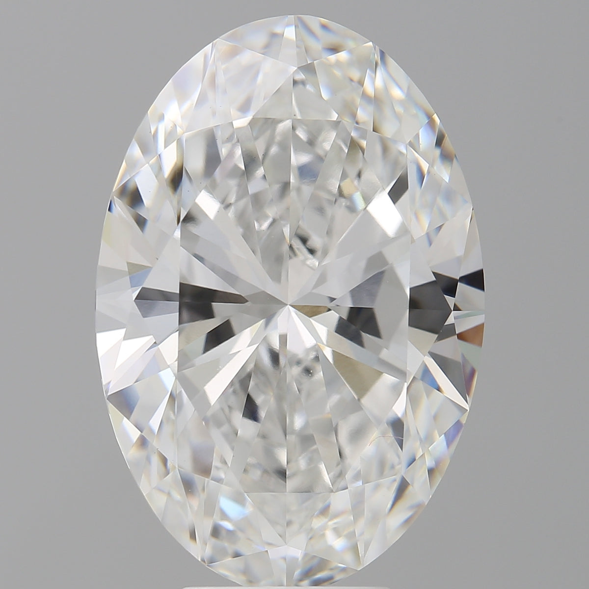 7.59 Carat Oval Shaped, Ideal Cut, E Color, VVS2 Clarity, IGI Certified Lab Grown Diamond
