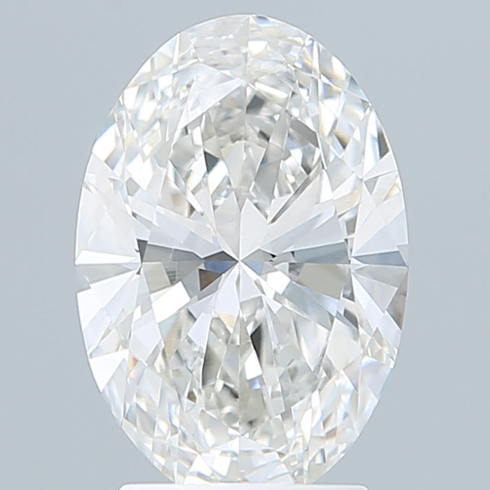 2.59 Carat Oval Shaped, Ideal Cut, F Color, VVS2 Clarity, IGI Certified Lab Grown Diamond