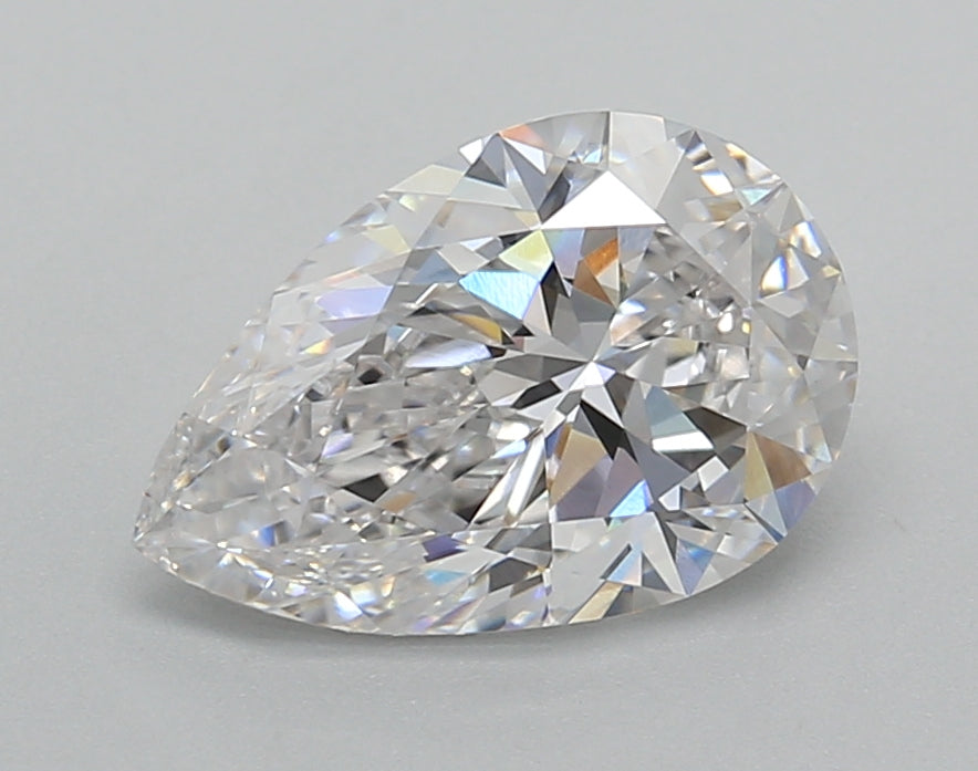 2.02 Carat Pear Shaped, Excellent Cut, E Color, VS1 Clarity, IGI Certified Lab Grown Diamond