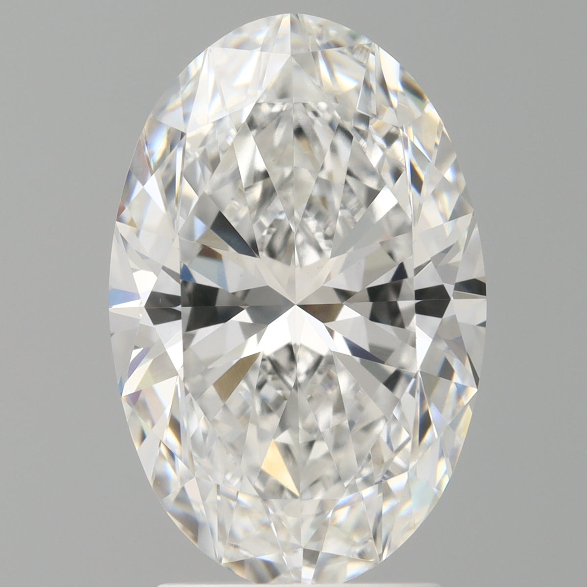 3.09 Carat Oval Shaped, Ideal Cut, E Color, VVS2 Clarity, IGI Certified Lab Grown Diamond
